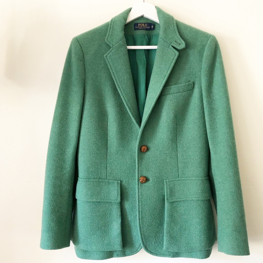 Polo Ralph Lauren 100% Wool Jacket Made in Italy